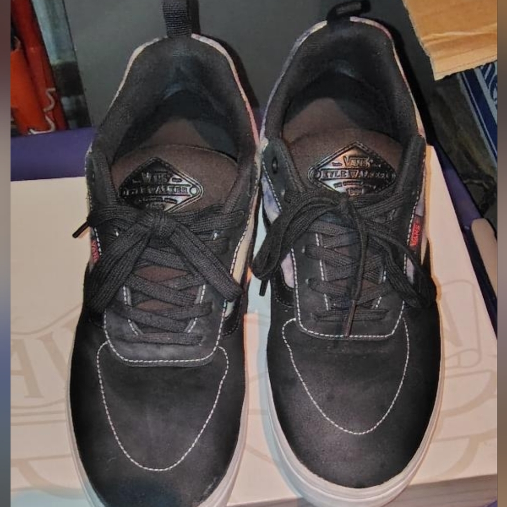 Vans Black and White Men's Sneakers